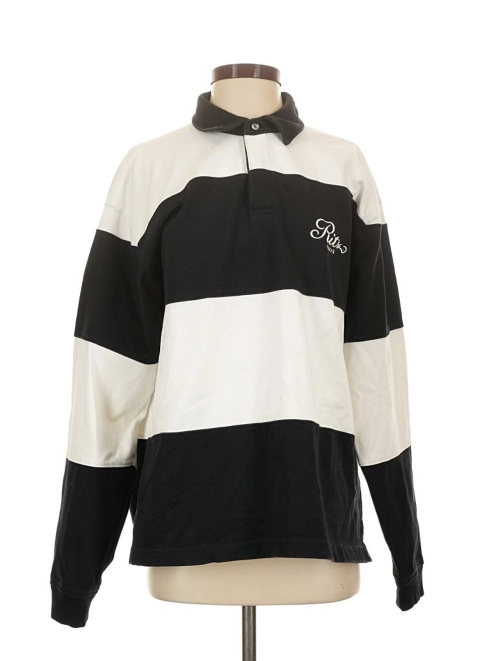 Frame Ritz Paris Rugby Polo Shirt Medium - Picture 3 of 6